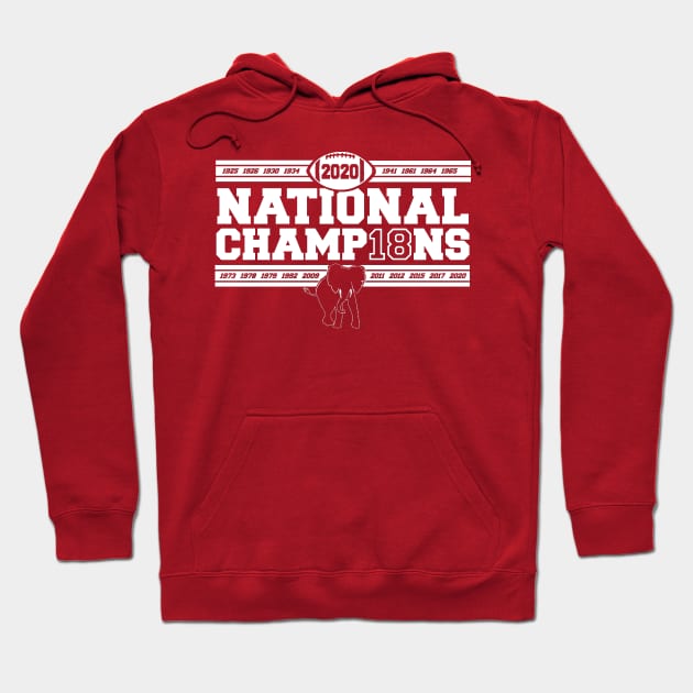 2020 NATIONAL CHAMPIONS Hoodie by thedeuce